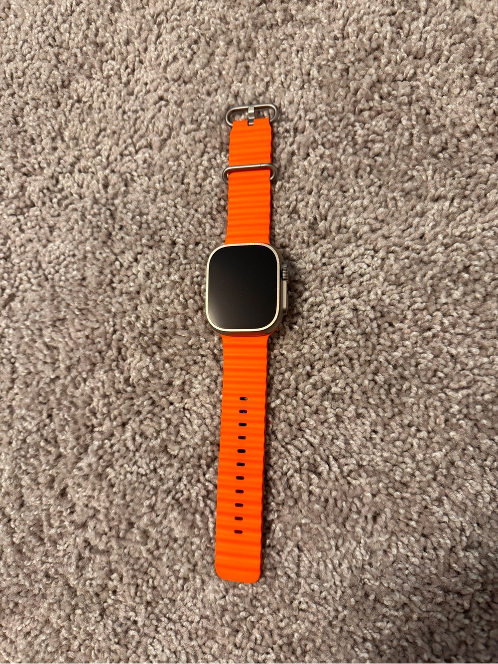 Apple ultra 2 Smartwatch with orange Sport Band - Picture 4 of 8